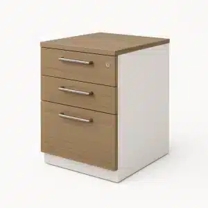 cajonera oficina 2 cajones 1 kardex 02