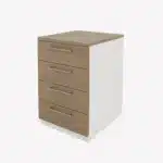 cajonera oficina 4 cajones 03