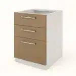 cajonera oficina pedestal 2 cajones 1 kardex 03