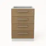 cajonera oficina pedestal 4 cajones 03