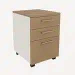 cajoneras con ruedas para escritorio 2 cajon 1 kardex 01