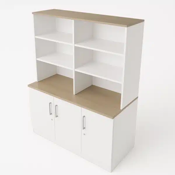 estante oficina - 3 puertas - biblioteca 02