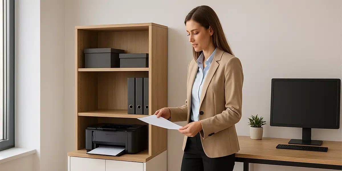Mueble para impresora en santiago