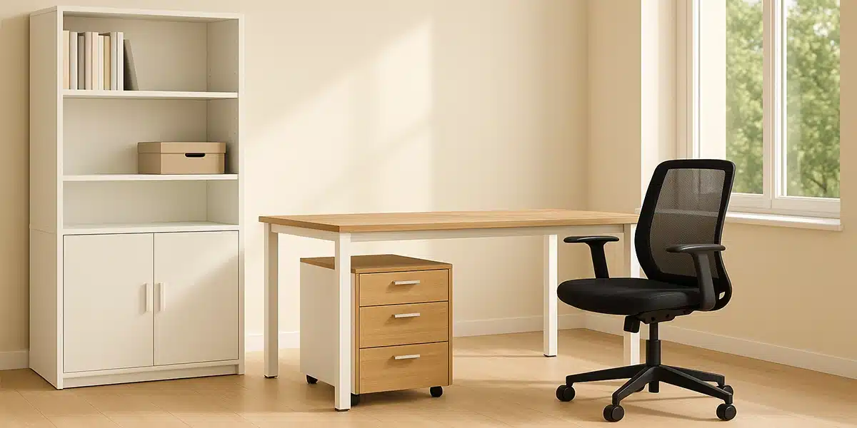 muebles de melamina para oficinas en santiago